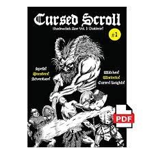 Shadowdark Zine Cursed Scroll Vol. 1 Diablerie